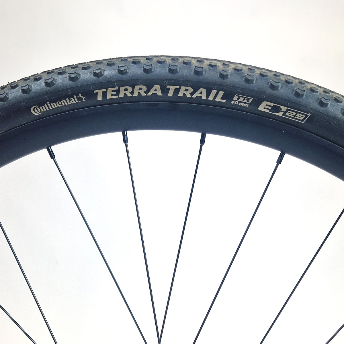 Close up of Continental Terra Trail Tyre