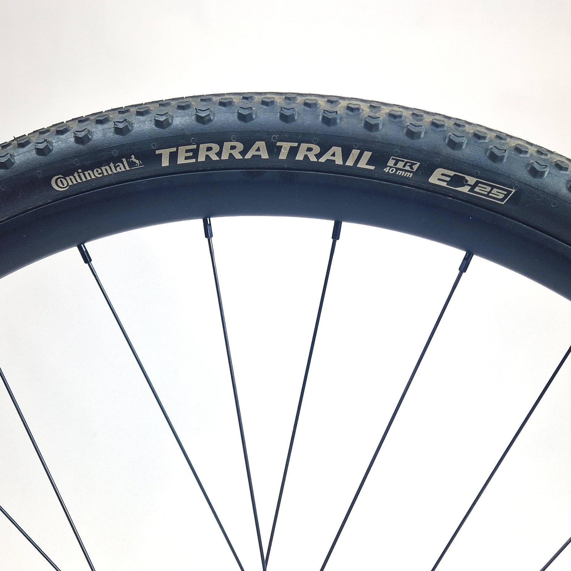 Close up of Continental Terra Trail Tyre