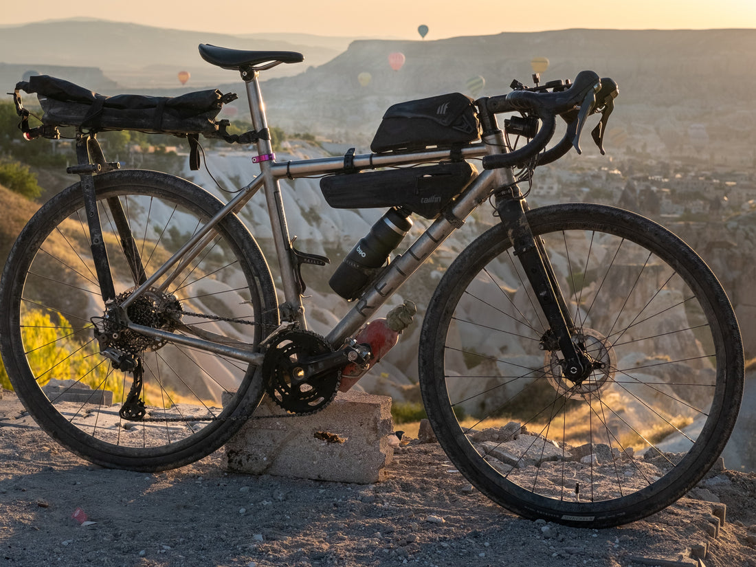 GRADIENT FRAMESET – Reilly The Titanium Bike Co