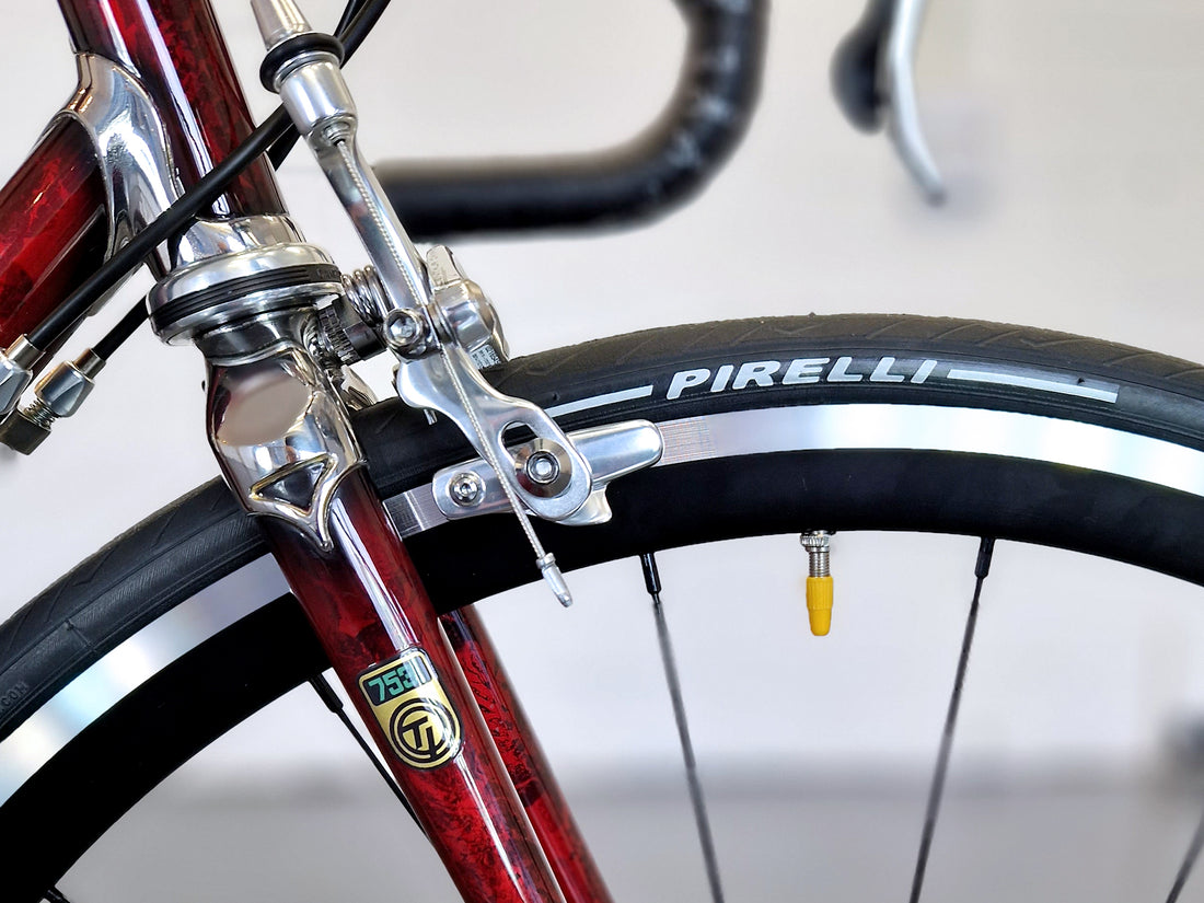 Reilly legacy bike build rim brake with Pirelli tyres