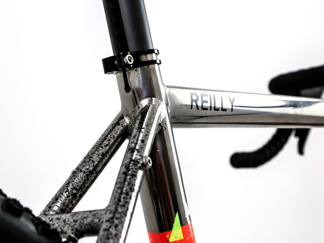 Reilly T47 vandal edition bike build rear triangle