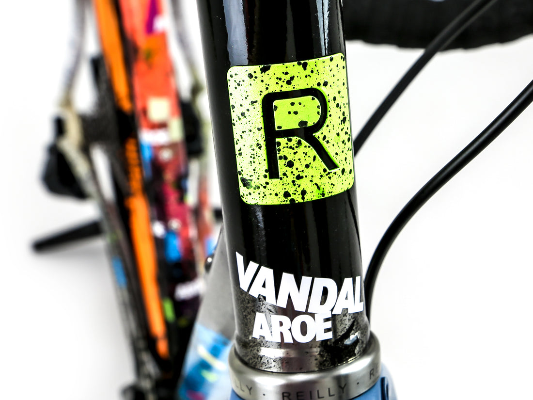 Reilly T47 vandal edition bike head tube