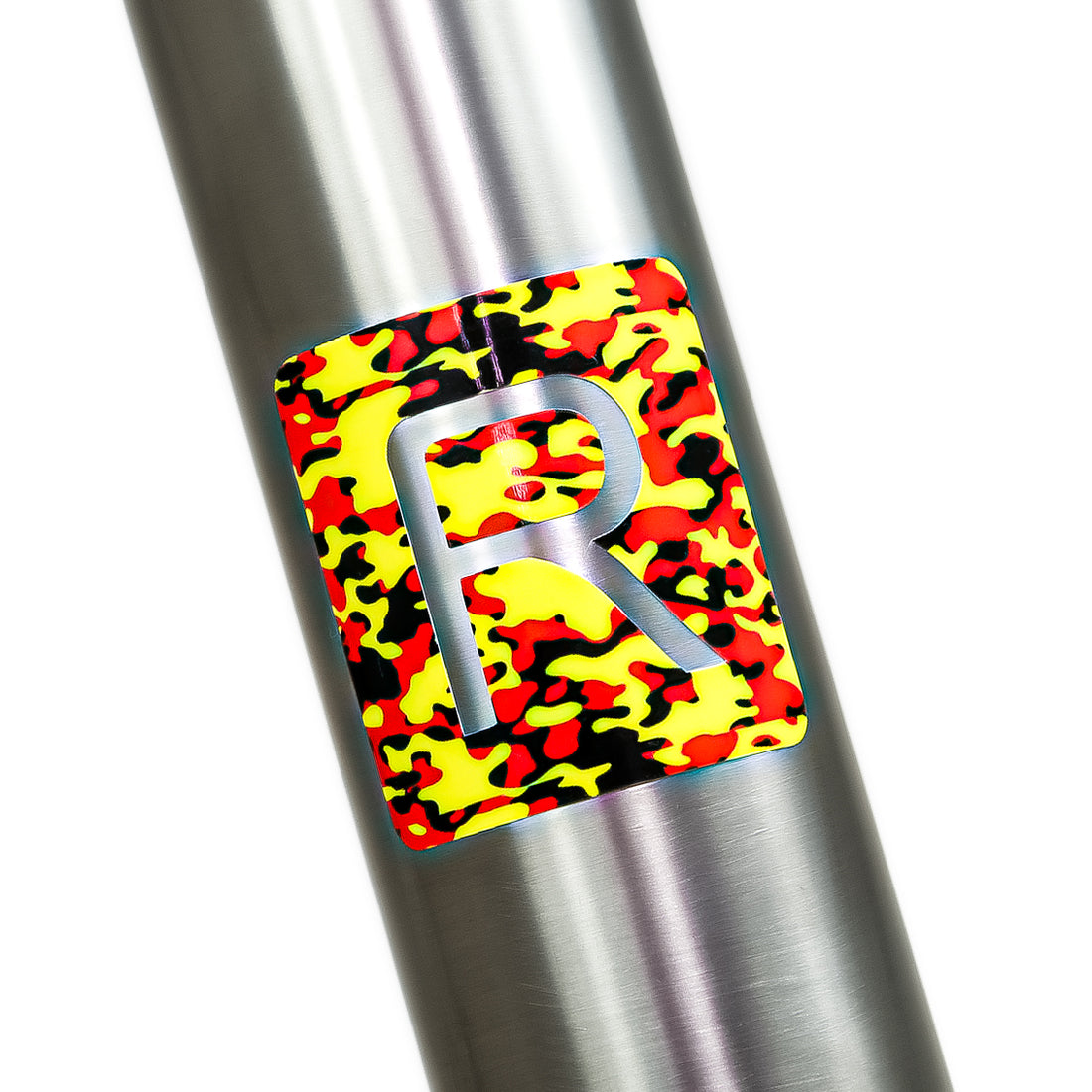 custom design "R" logo for use on a reilly titanium bike