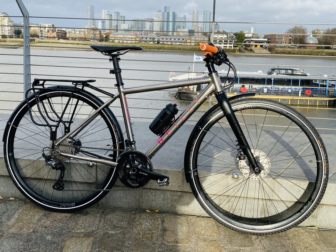 GRADIENT FRAMESET – Reilly The Titanium Bike Co