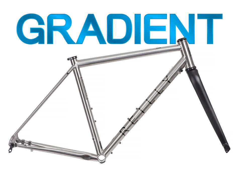 reilly gravel bike GRADIENT FRAMESET – Reilly The Titanium Bike Co