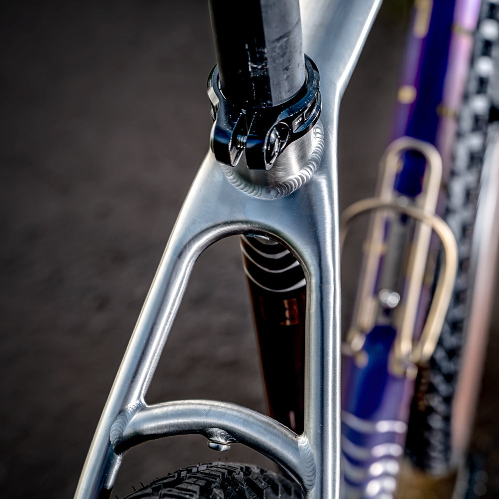 aluminium gravel bike frameset GRADIENT FRAMESET – Reilly The Titanium Bike Co