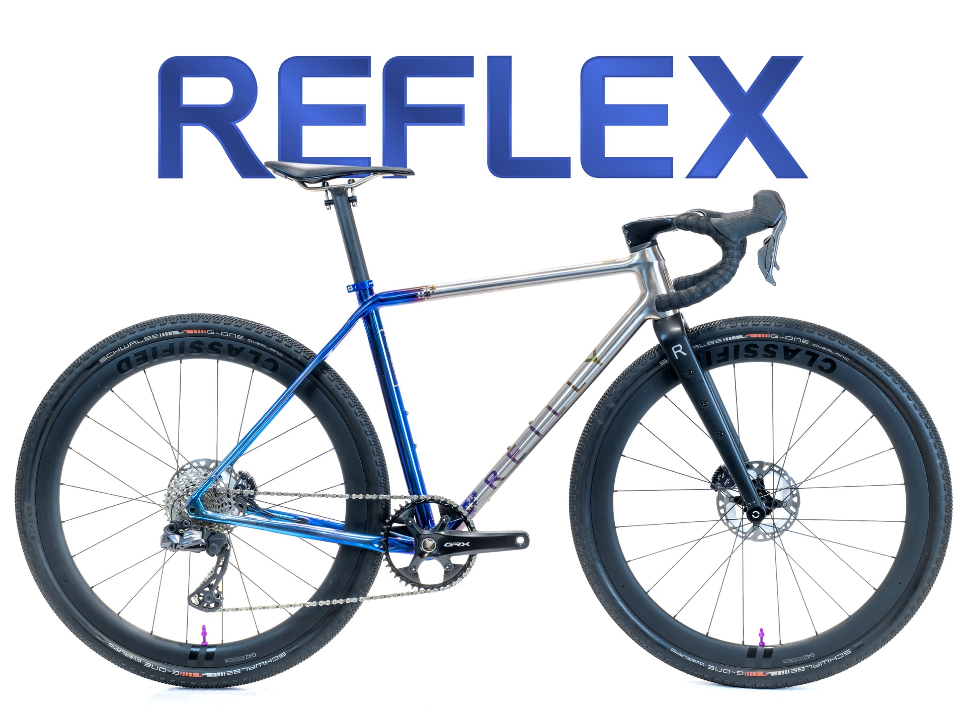gravel bike decals REFLEX – Reilly The Titanium Bike Co