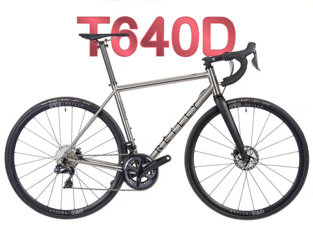 Reilly Titanium titanium disc brake road bike 