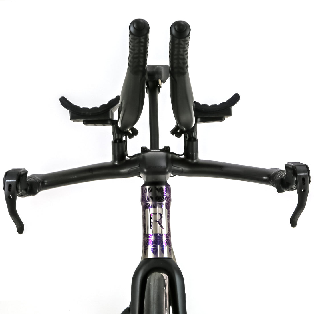 titanium time trial bike for competition cycling