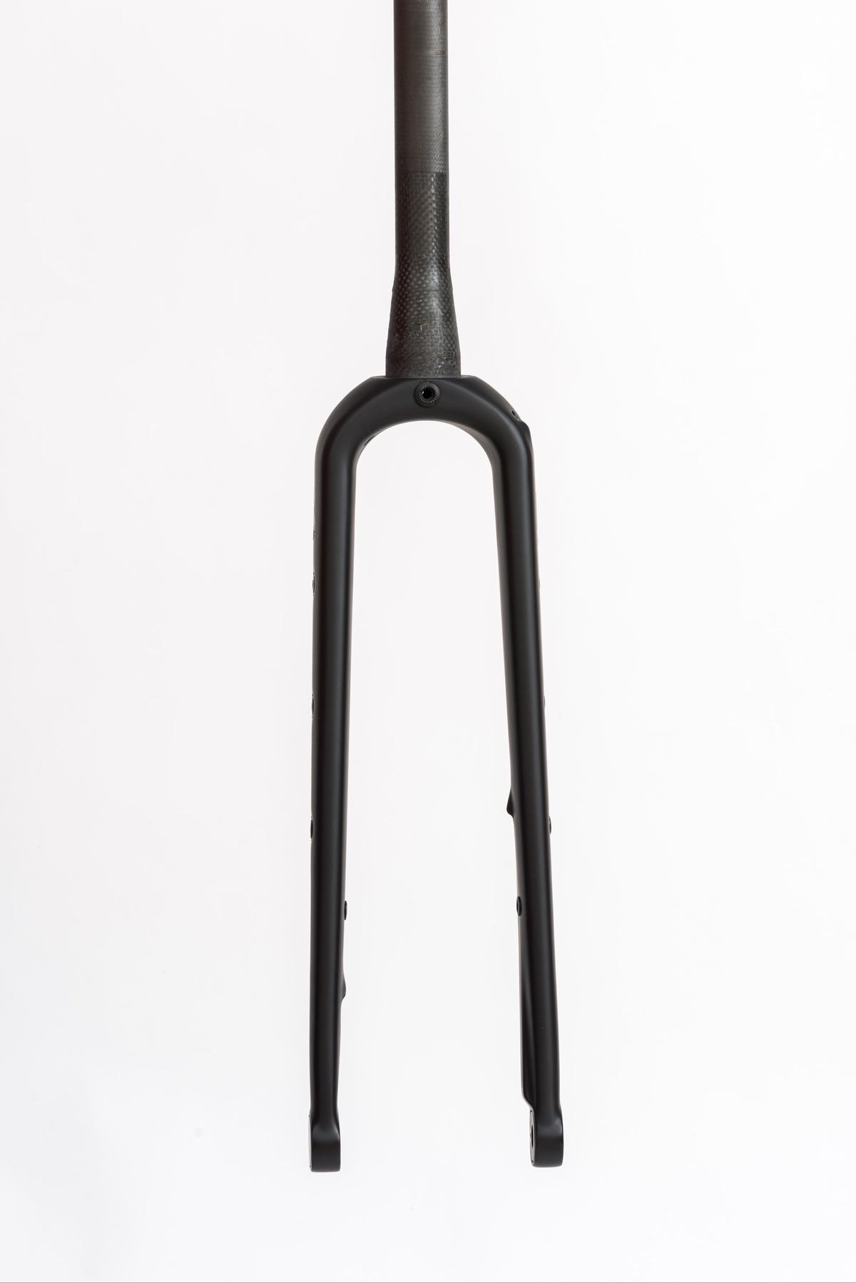 Reilly carbon fibre adventure forks from front on view 
